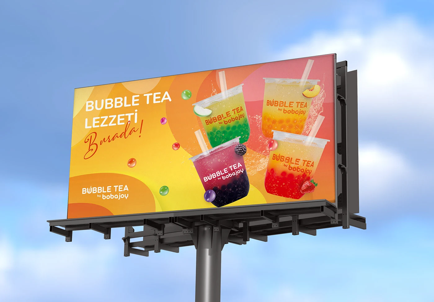 Bobajoy açıkhava billboard uygulaması