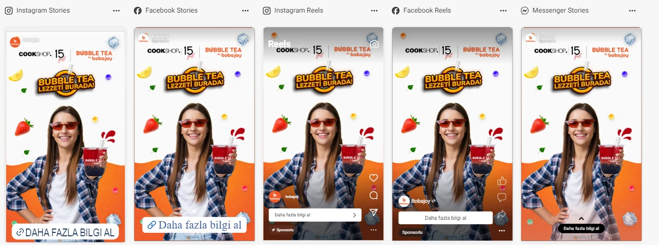 Bobajoy sosyal medya reklam formatları