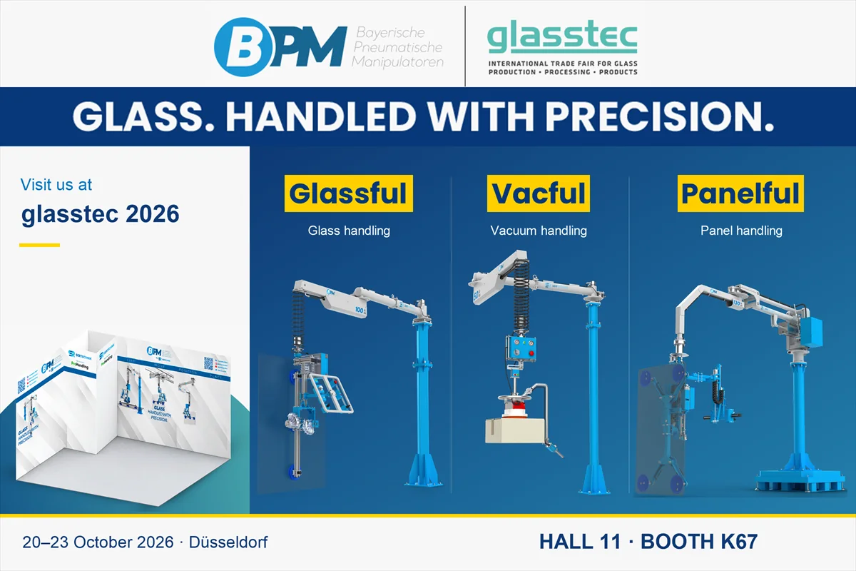 BPM Glasstec fuar pop-up tasarımı