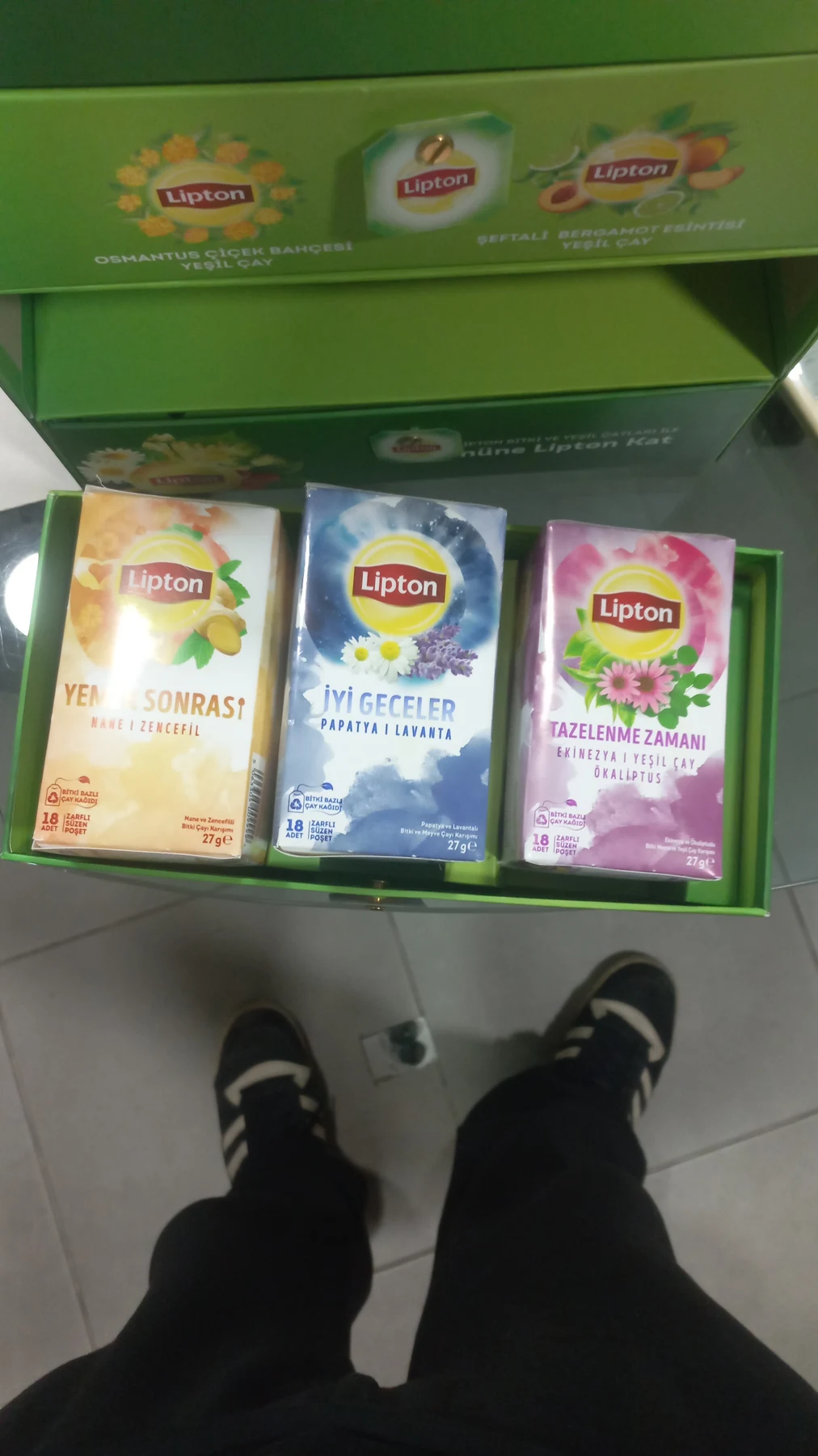 Tamamlanan Lipton PR kiti