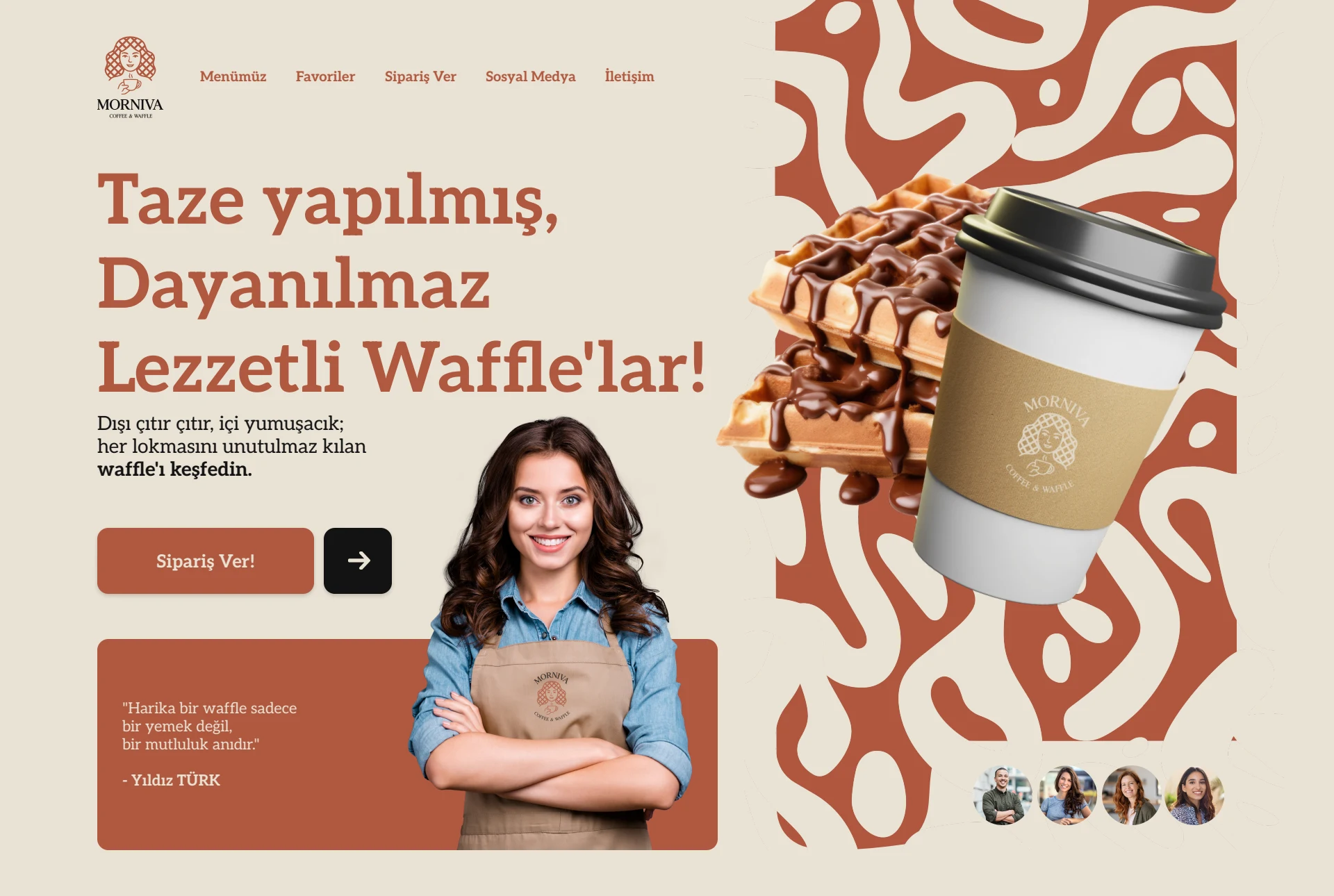 Morniva projesinden i̇çerik akışı
